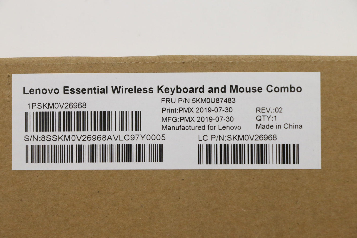 Lenovo Primax Rfbu71 2.4G Svg+C In - 5KM0U87483
