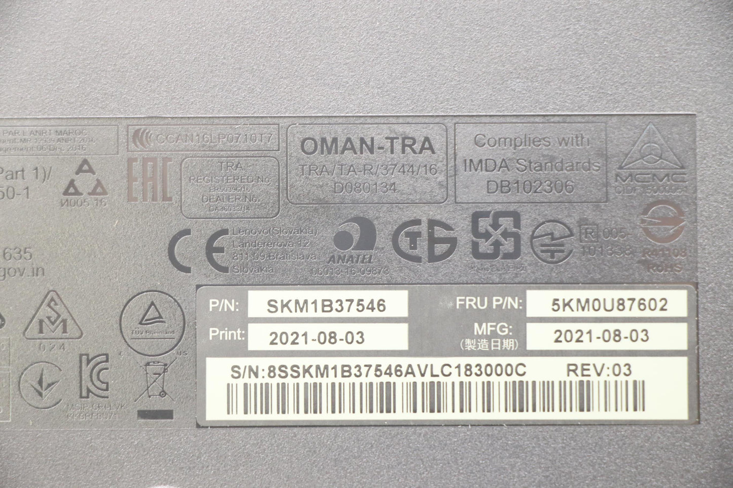 Lenovo Kyb_Mouse Primax R71_G2 2.4G B - 5KM0U87602