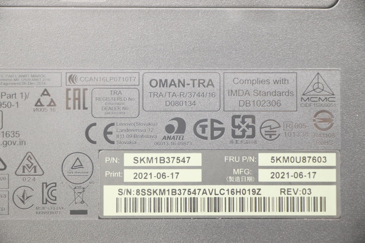 Lenovo Kyb_Mouse Primax R71_G2 2.4G B - 5KM0U87603