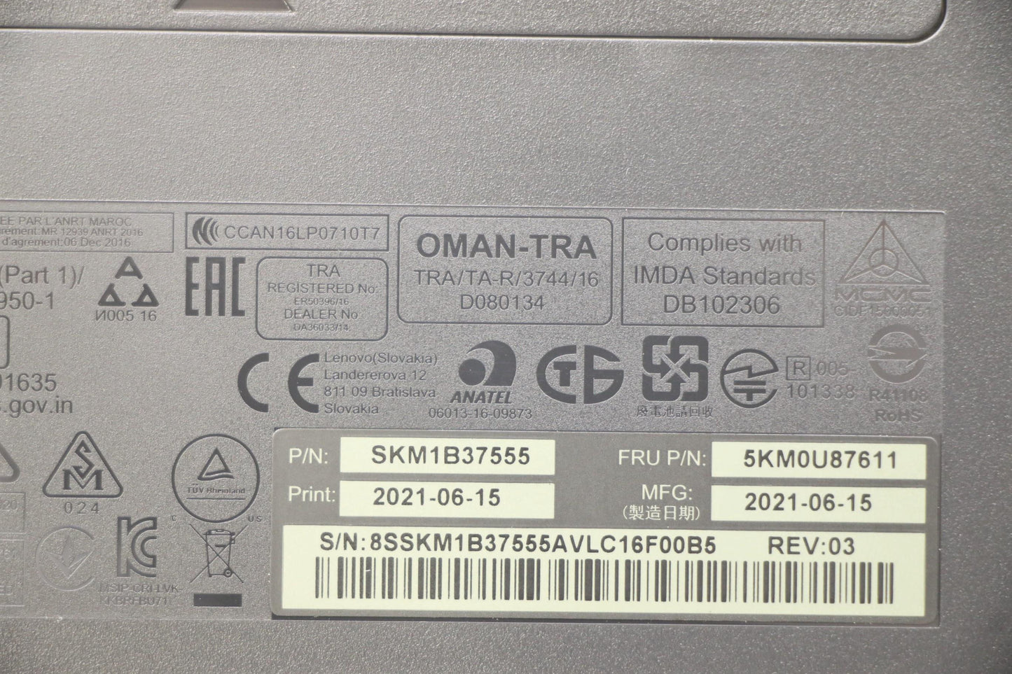 Lenovo Kyb_Mouse Primax R71_G2 2.4G B - 5KM0U87611