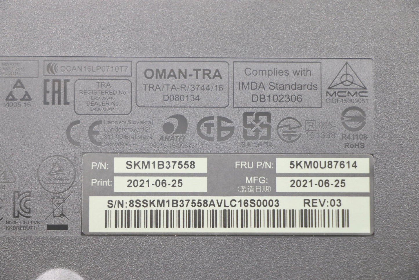 Lenovo Kyb_Mouse Primax R71_G2 2.4G B - 5KM0U87614