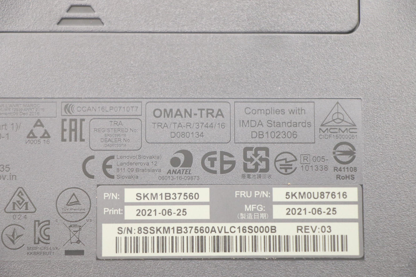 Lenovo Kyb_Mouse Primax R71_G2 2.4G B - 5KM0U87616
