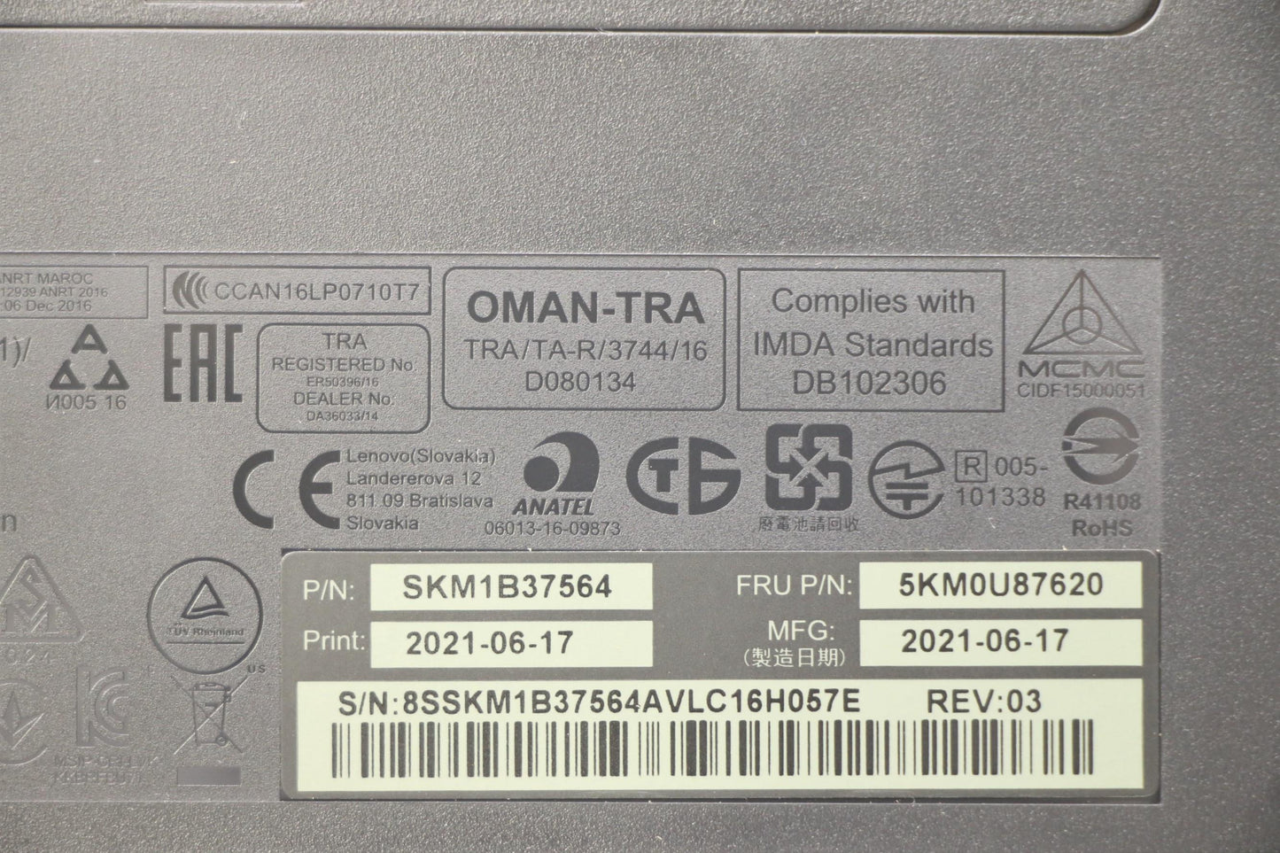 Lenovo Kyb_Mouse Primax R71_G2 2.4G B - 5KM0U87620