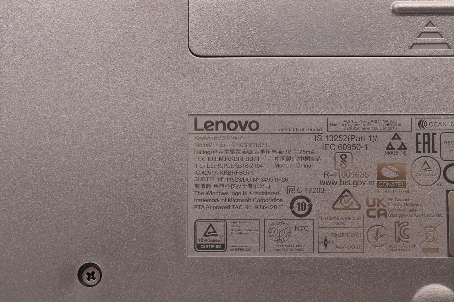 Lenovo Kyb_Mouse Wl Km Calliope Bk 05 - 5KM0U87647
