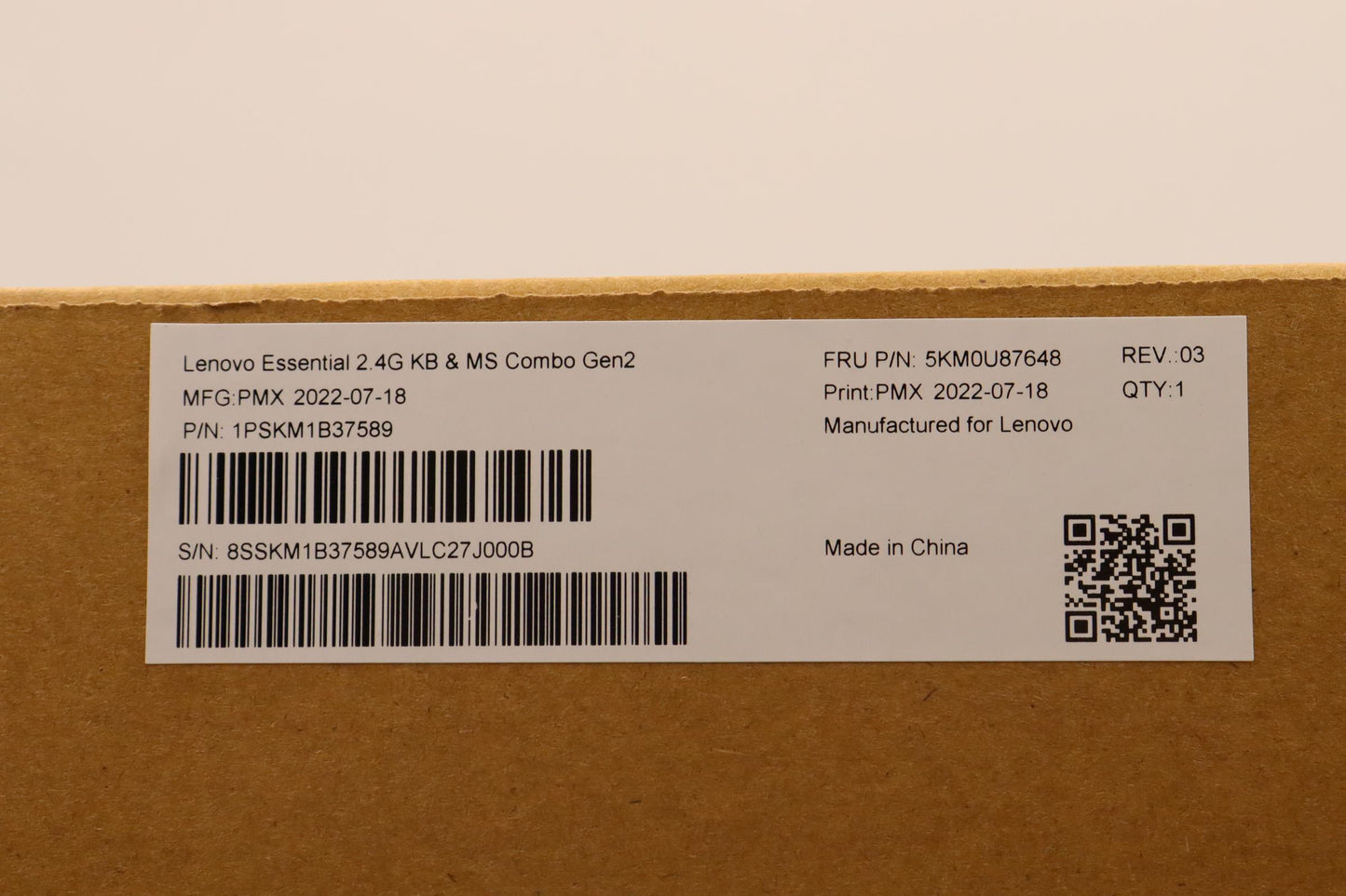 Lenovo Kyb_Mouse Wl Km Calliope Bk Ge - 5KM0U87648