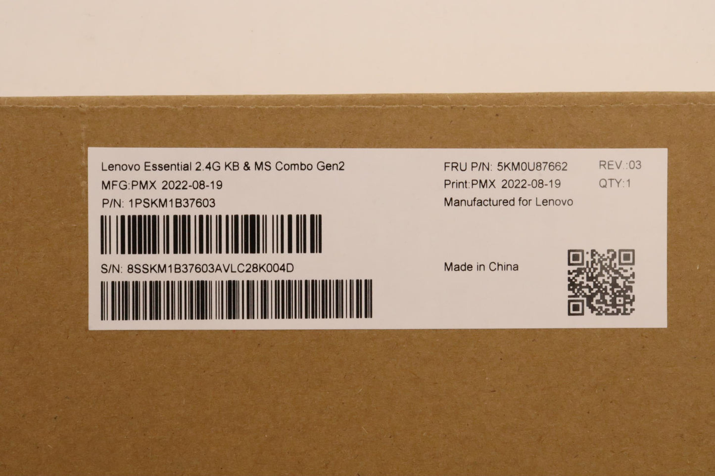 Lenovo Kyb_Mouse Wl Km Calliope Bk Ru - 5KM0U87662