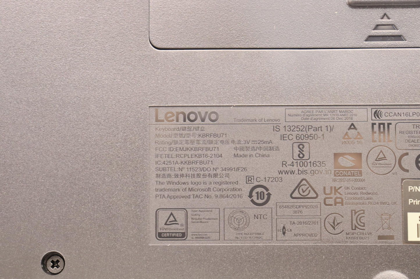 Lenovo Kyb_Mouse Wl Km Calliope Bk Ru - 5KM0U87662