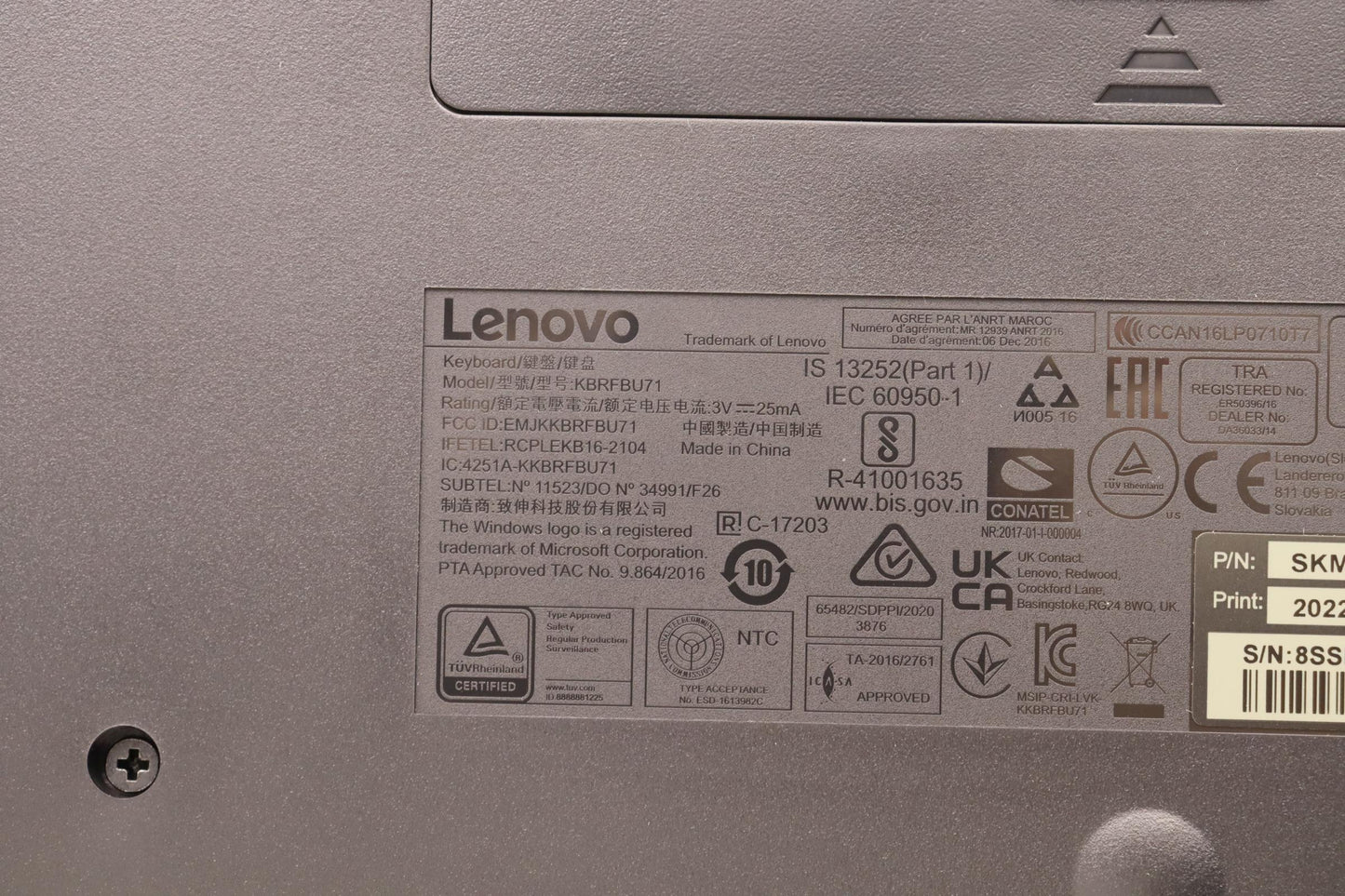 Lenovo Kyb_Mouse Wl Km Calliope Bk Sp - 5KM0U87665