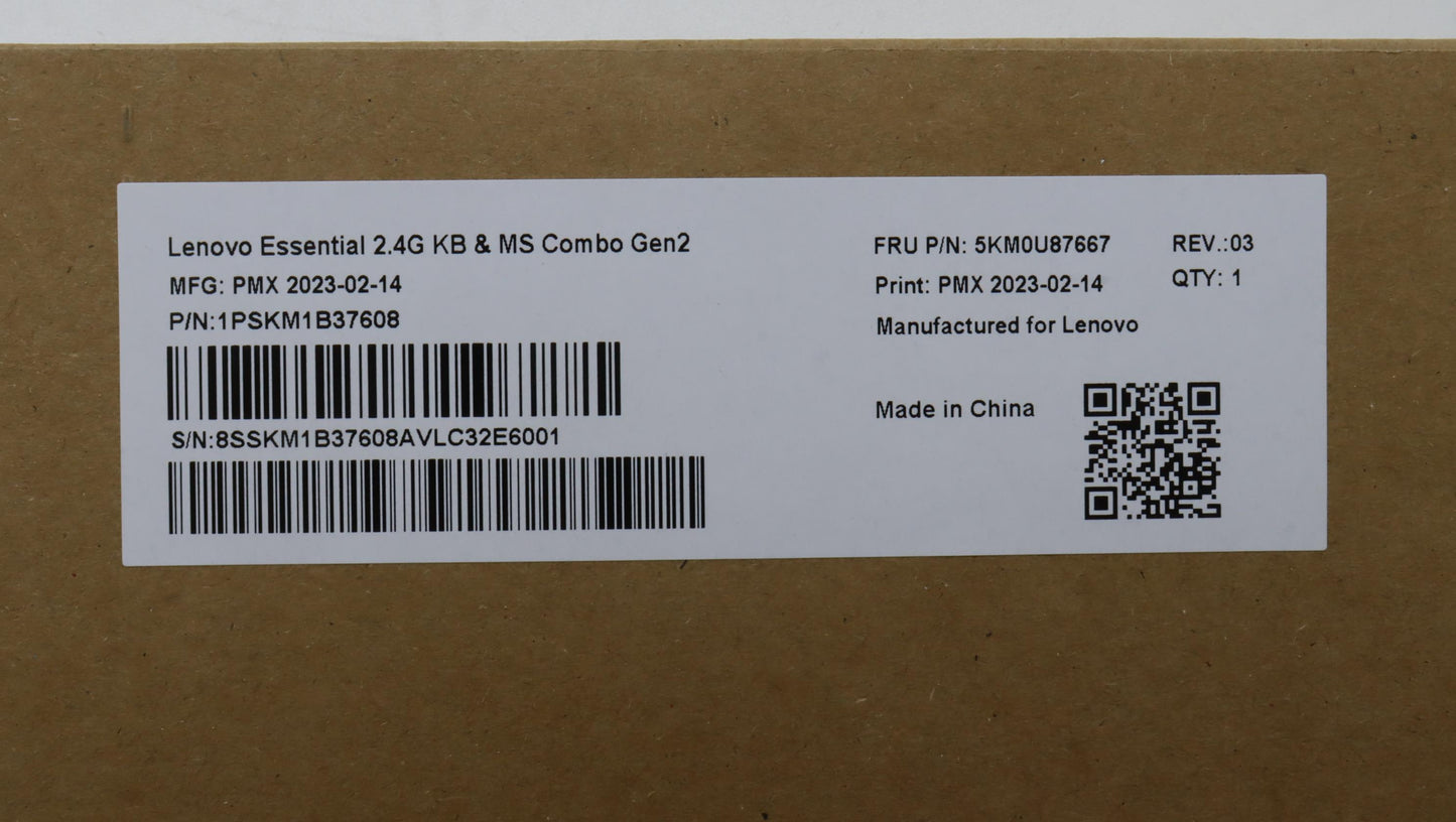 Lenovo Kyb_Mouse Wl Km Calliope Bk Sw - 5KM0U87667