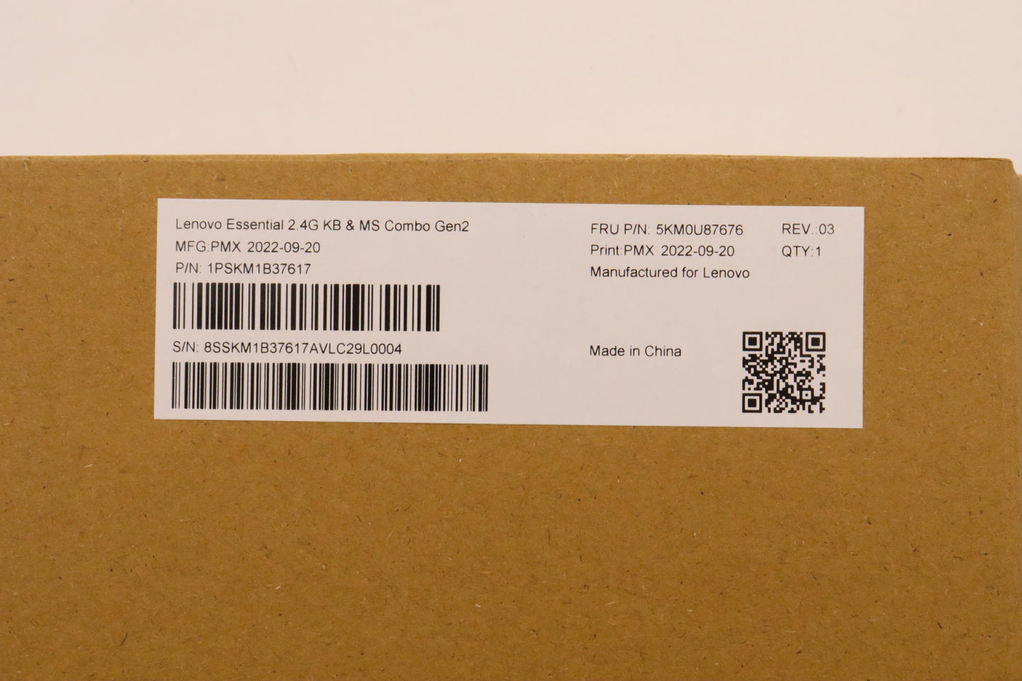 Lenovo Kyb_Mouse Wl Km Calliope Bk In - 5KM0U87676