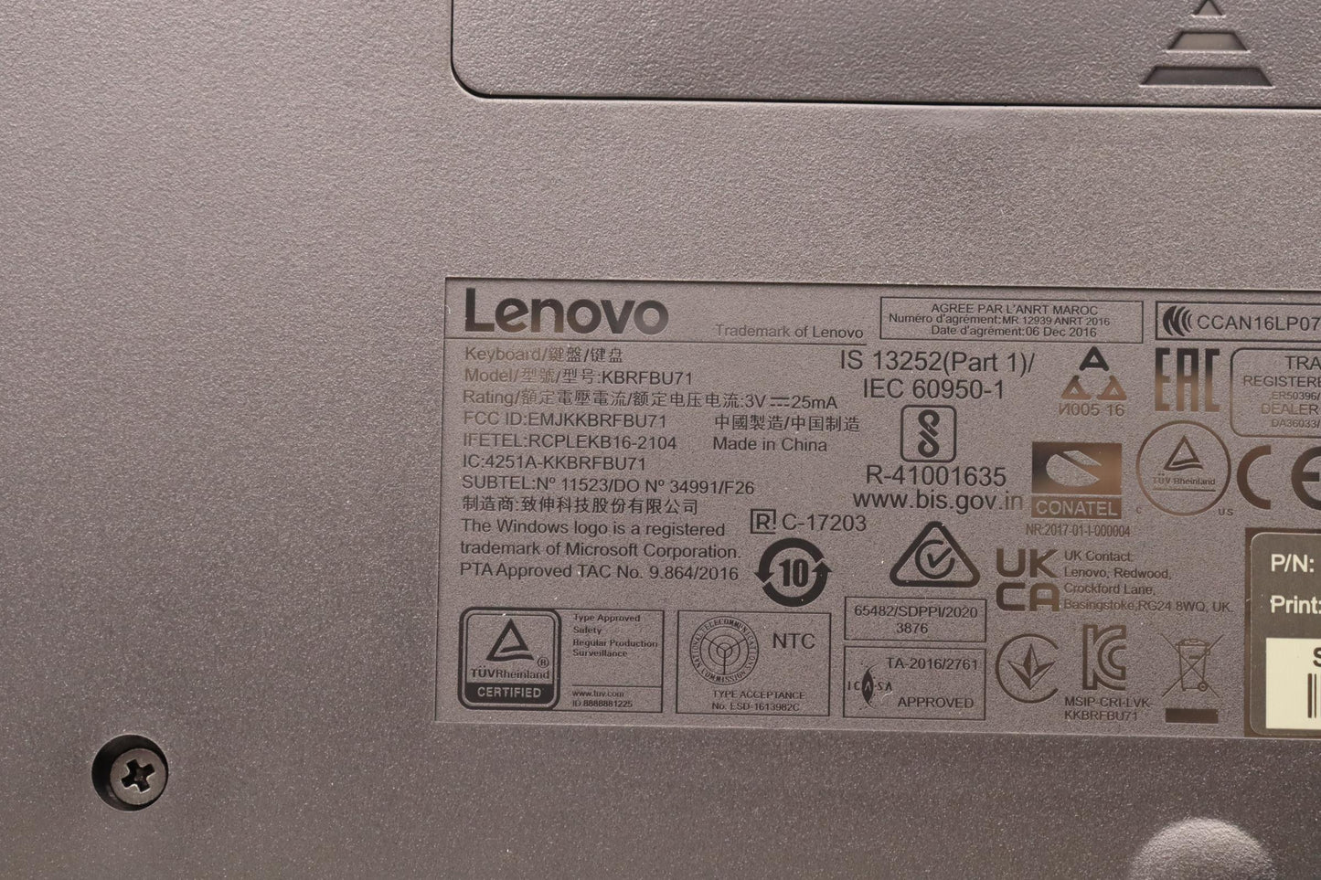 Lenovo Kyb_Mouse Wl Km Calliope Bk In - 5KM0U87676
