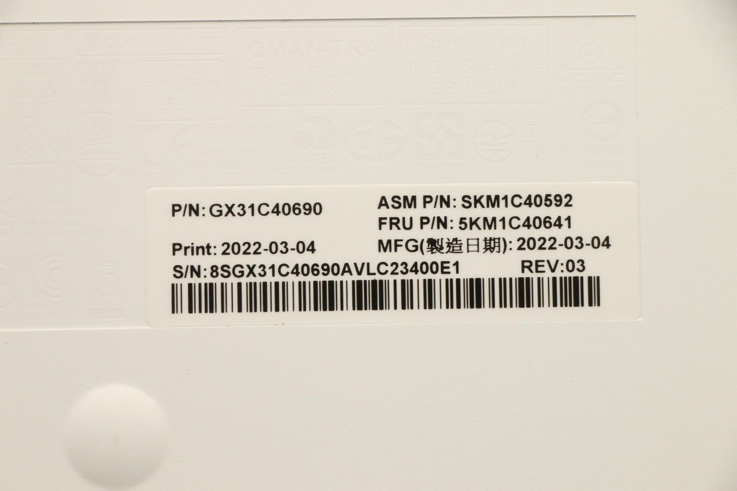 Lenovo Kyb_Mouse Primax R71_G2 2.4G W - 5KM1C40641