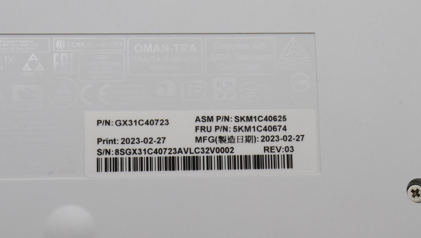 Lenovo Kyb_Mouse Primax R71_G2 2.4G W - 5KM1C40674