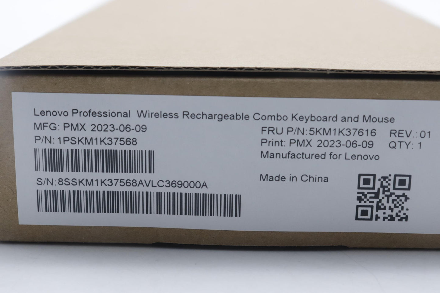 Lenovo Kyb_Mouse Primax K71_G2 2.4Gbt - 5KM1K37616
