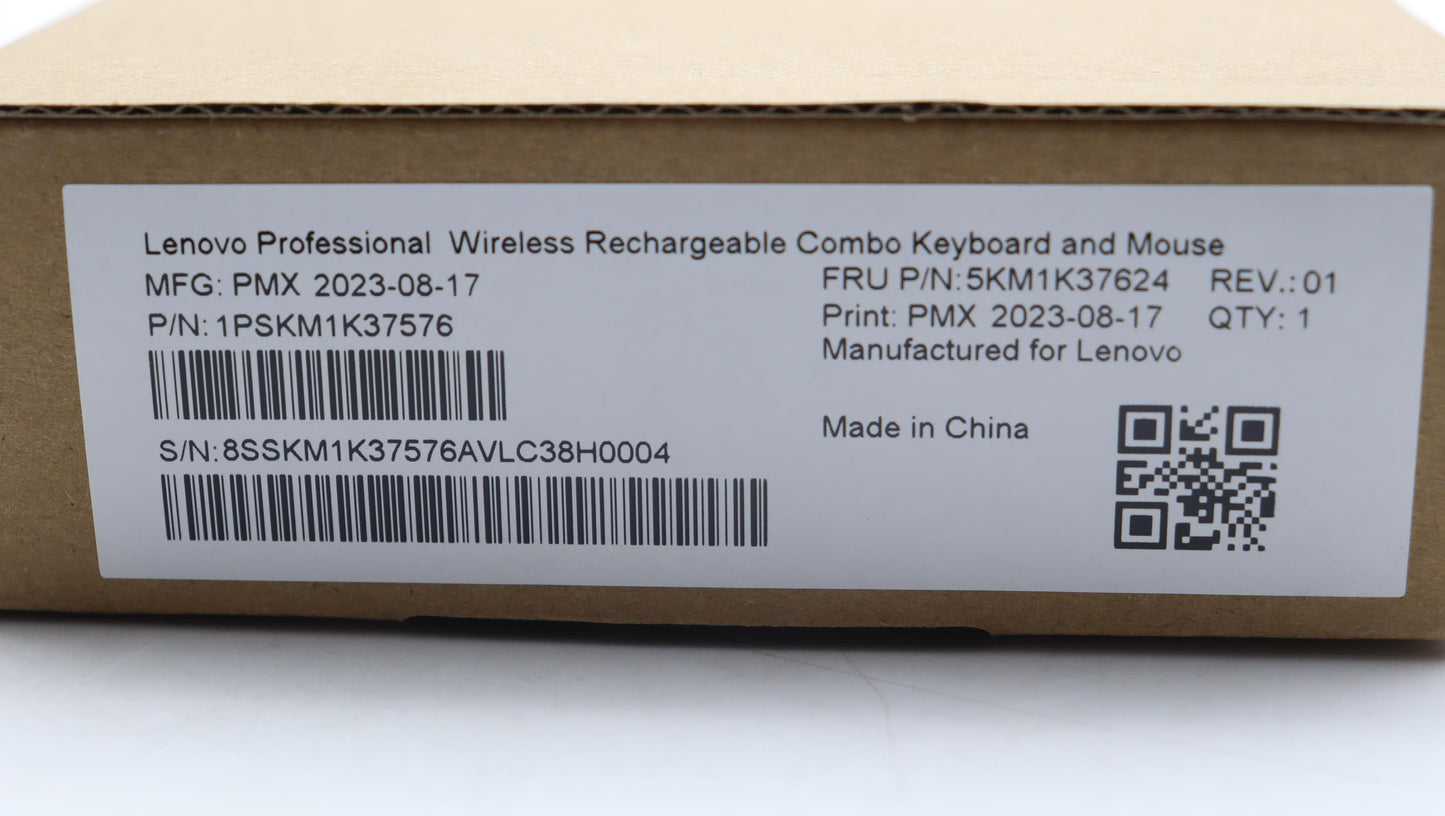 Lenovo Kyb_Mouse Primax K71_G2 2.4Gbt - 5KM1K37624