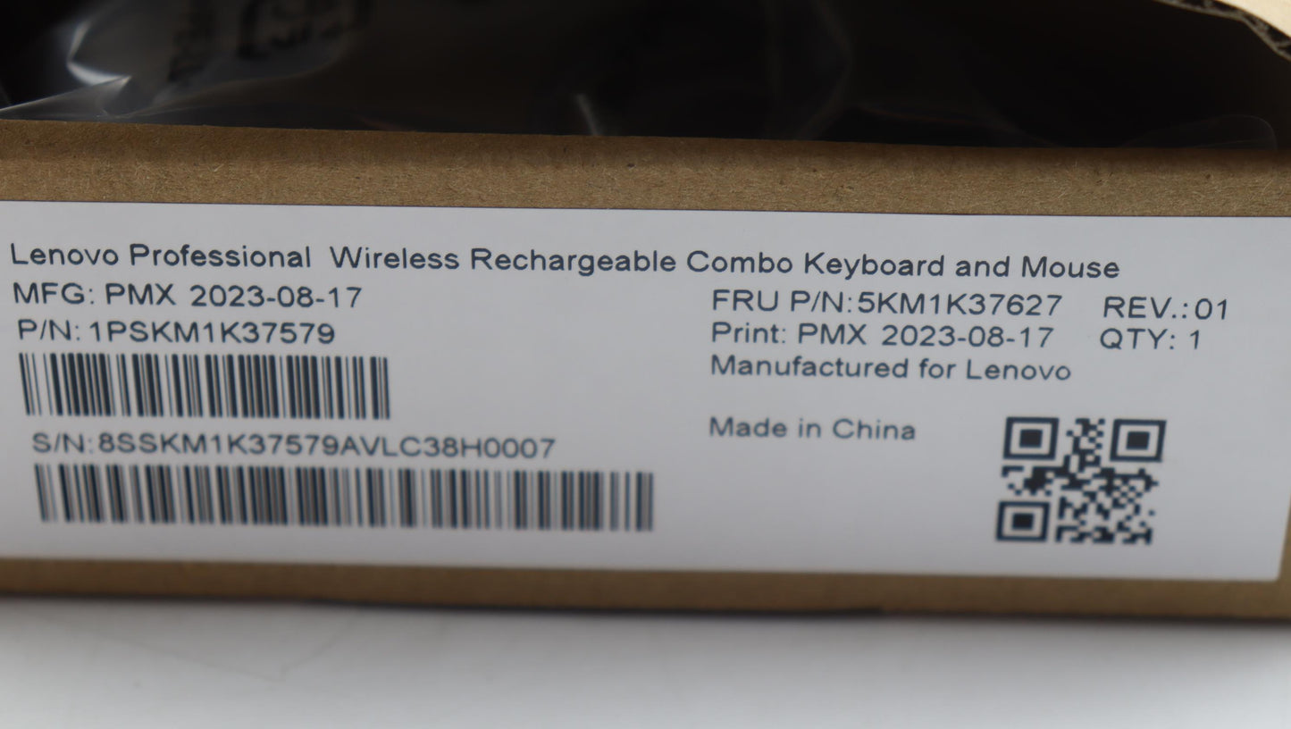 Lenovo Kyb_Mouse Primax K71_G2 2.4Gbt - 5KM1K37627