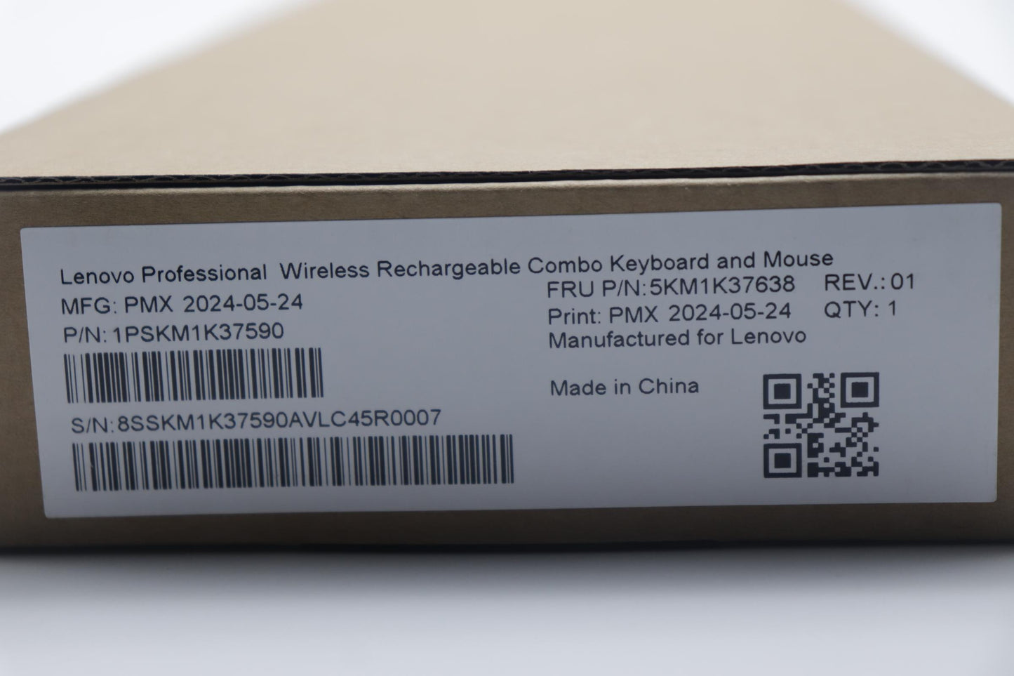 Lenovo Kyb_Mouse Primax K71_G2 2.4G&B - 5KM1K37638