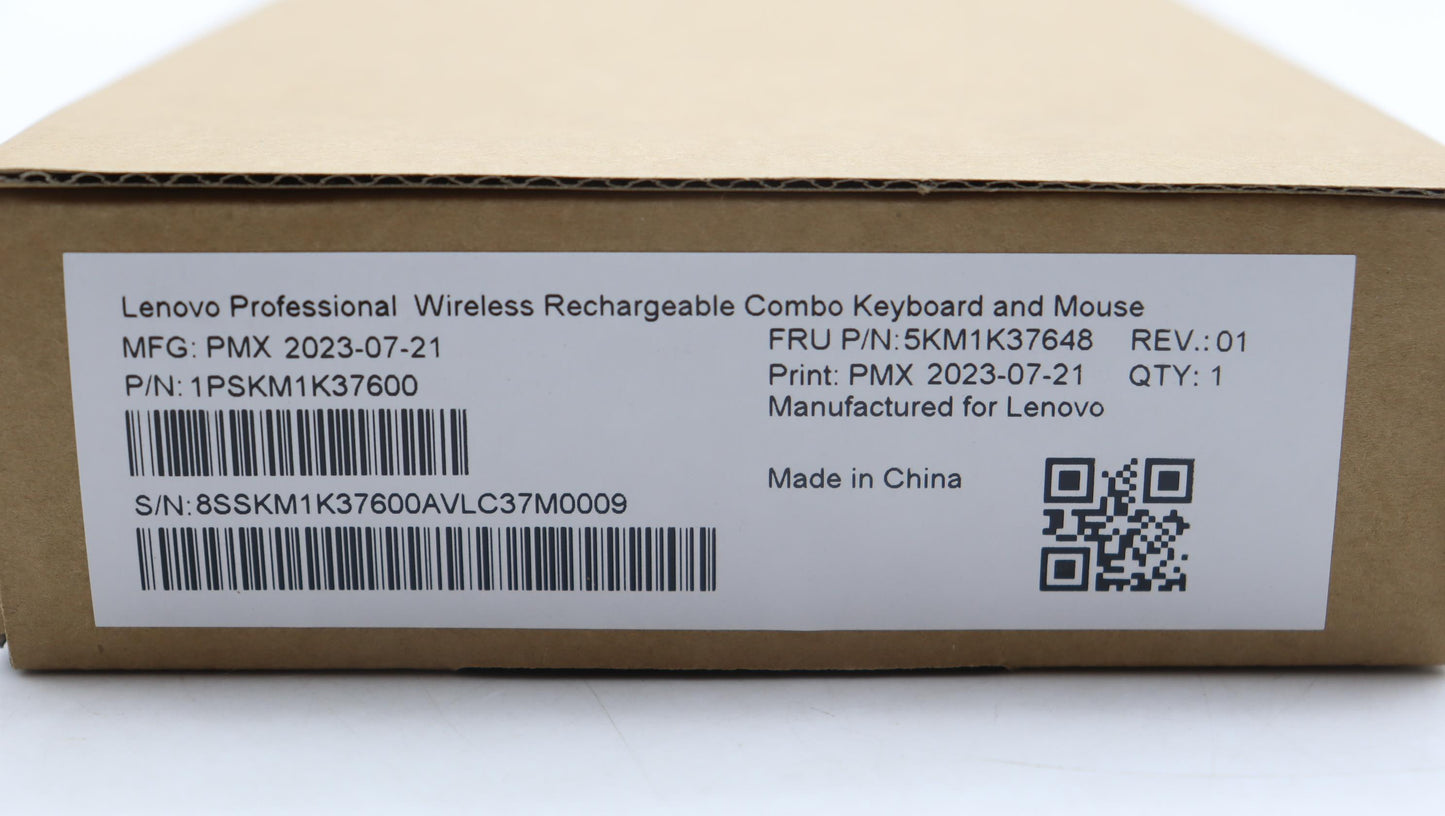 Lenovo Kyb_Mouse Primax K71_G2 2.4Gbt - 5KM1K37648
