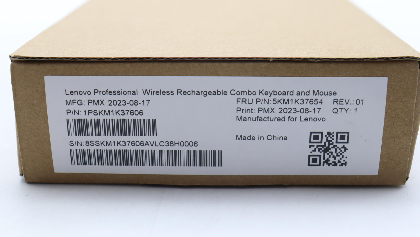 Lenovo Kyb_Mouse Primax K71_G2 2.4Gbt - 5KM1K37654