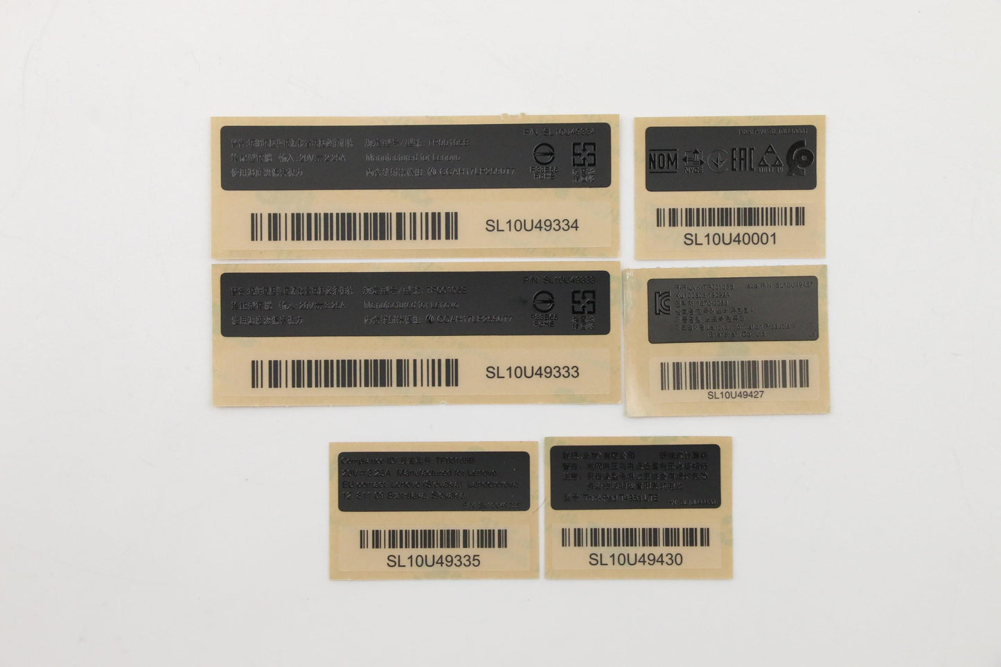 Lenovo Fru Geo Label Kit For Lipc - 5L10V15283