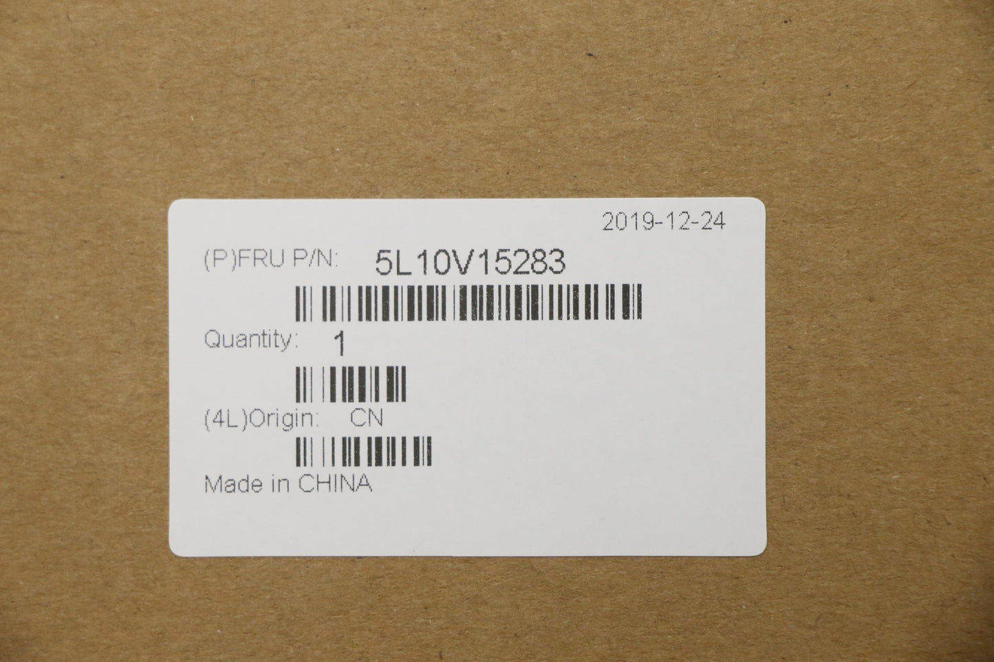 Lenovo Fru Geo Label Kit For Lipc - 5L10V15283