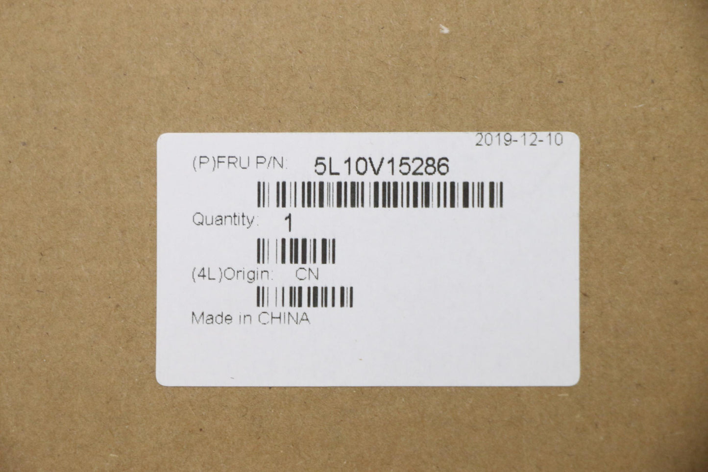Lenovo Sideswipe Fru Label Kit - 5L10V15286