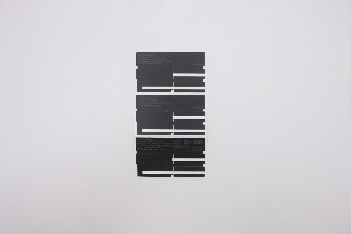 Lenovo Screw Kits, Label Kits, Misc K - 5L10V15306