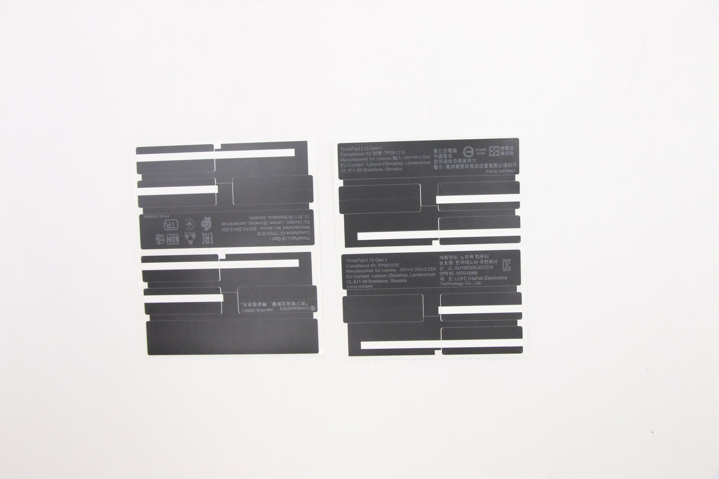 Lenovo Screw Kits, Label Kits, Misc K - 5L10V15312