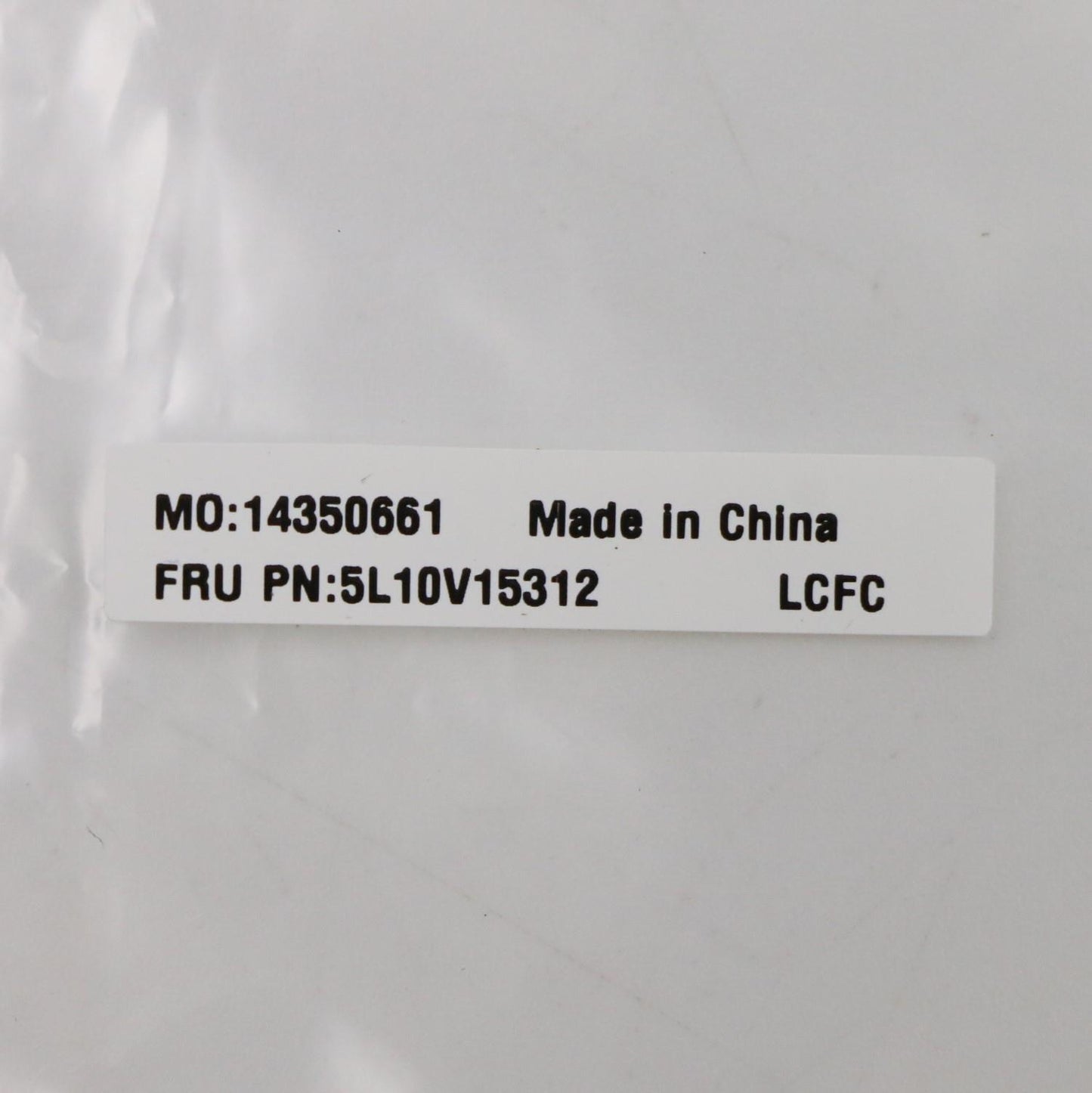 Lenovo Screw Kits, Label Kits, Misc K - 5L10V15312