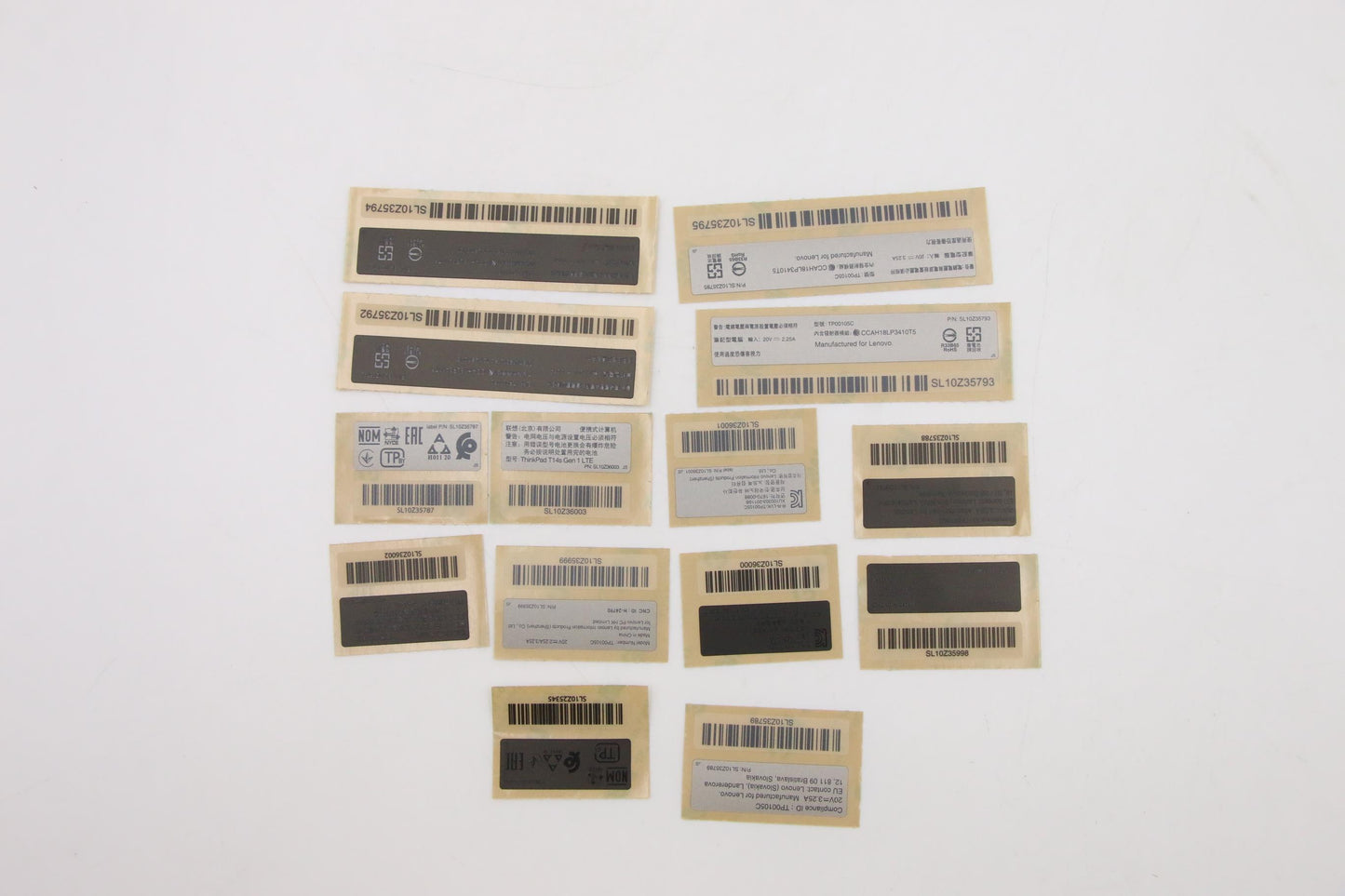 Lenovo Screw Kits, Label Kits, Misc K - 5L10V15317
