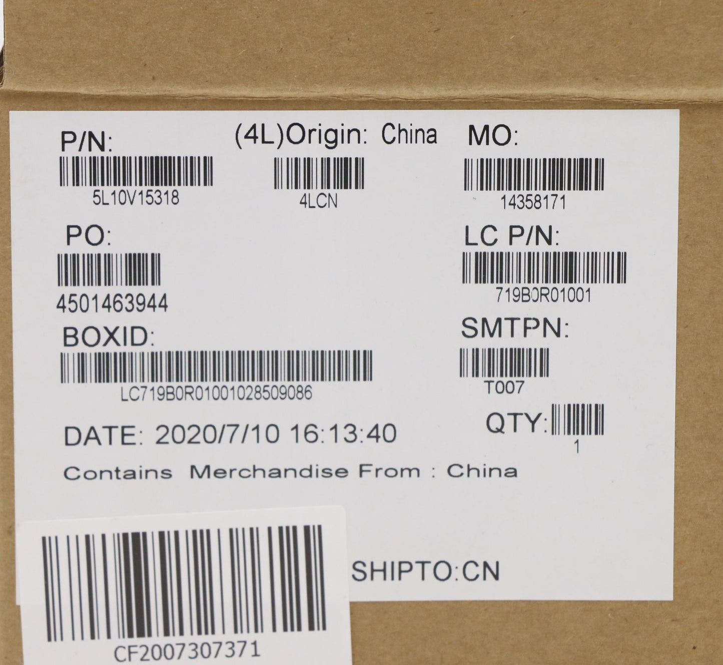Lenovo Screw Kits, Label Kits, Misc K - 5L10V15318