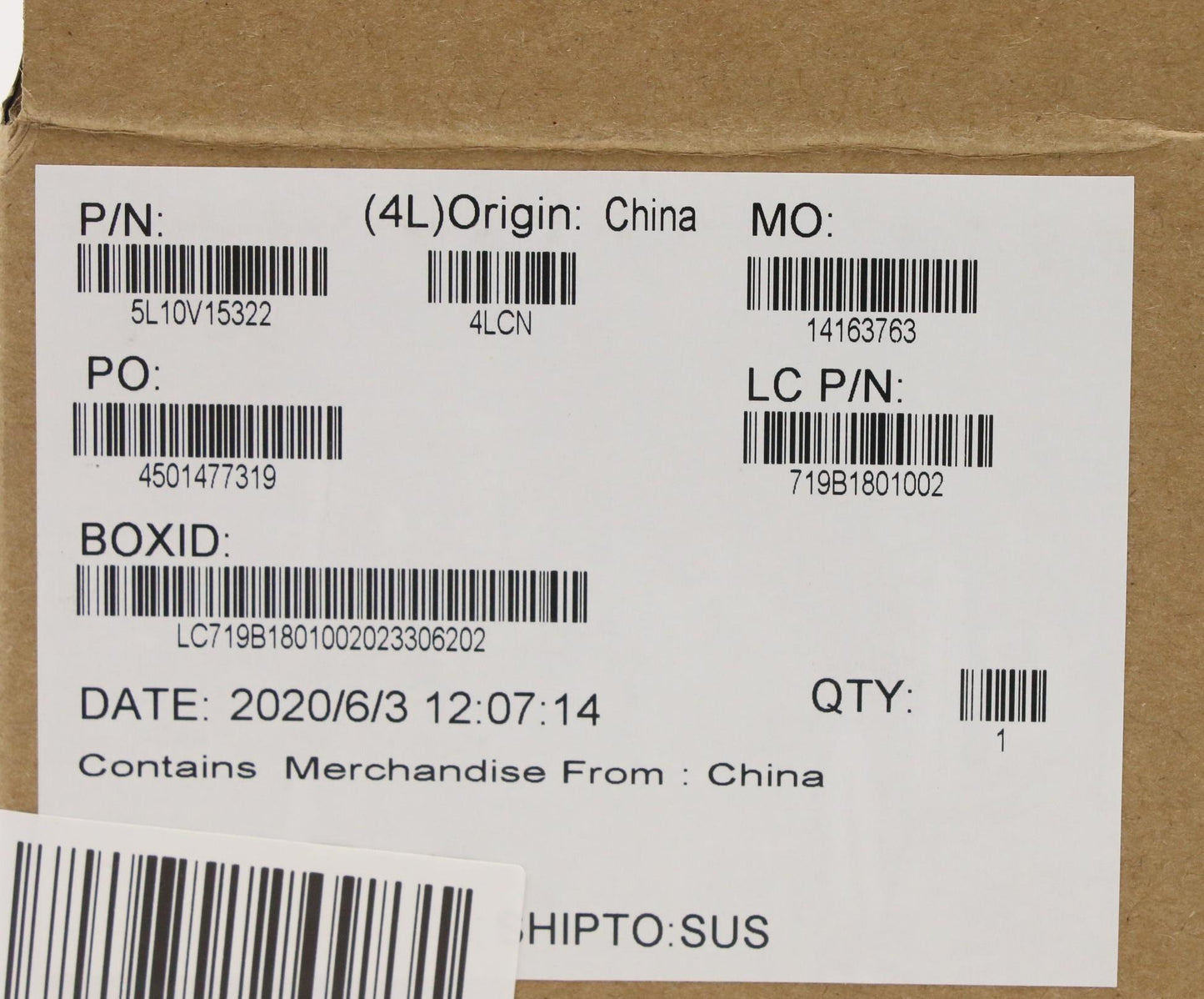 Lenovo Screw Kits, Label Kits, Misc K - 5L10V15322