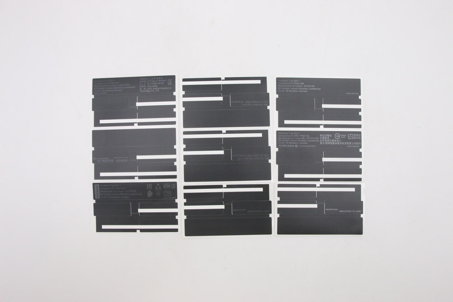 Lenovo Label Fru Label Kits - 5L10V15330
