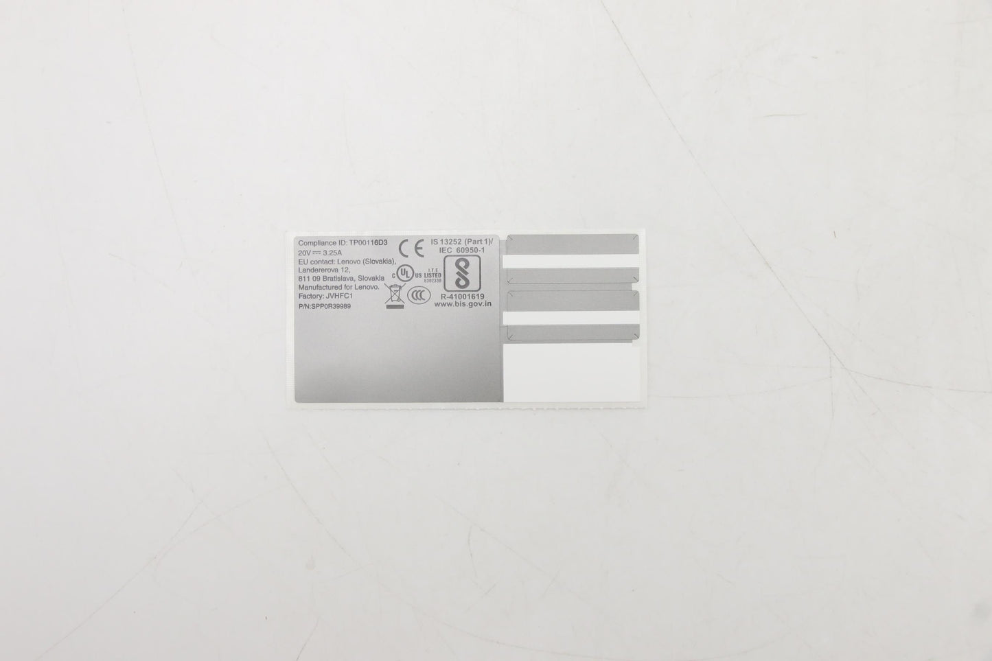 Lenovo Label Fru System Label Sr - 5L10V15333