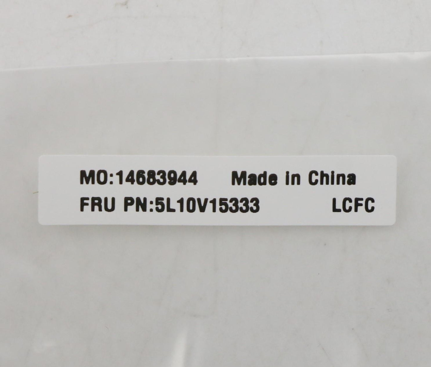 Lenovo Label Fru System Label Sr - 5L10V15333