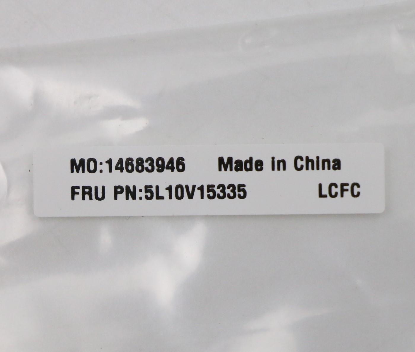 Lenovo Label Fru System Label, Black - 5L10V15335