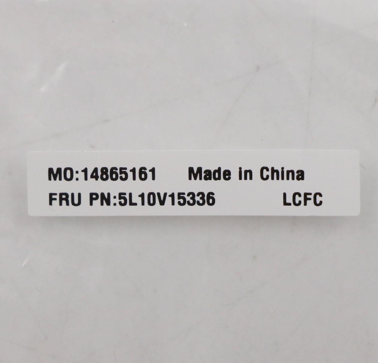 Lenovo Label Fru Geo Label, Black - 5L10V15336
