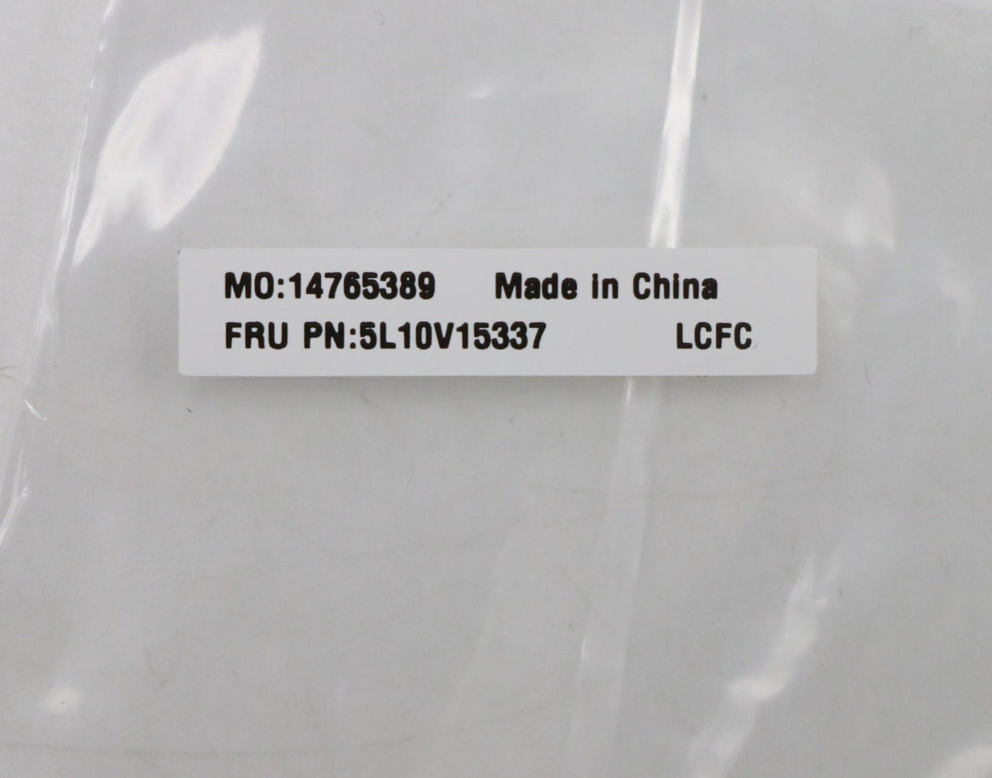 Lenovo Label Fru System Label, Silver - 5L10V15337
