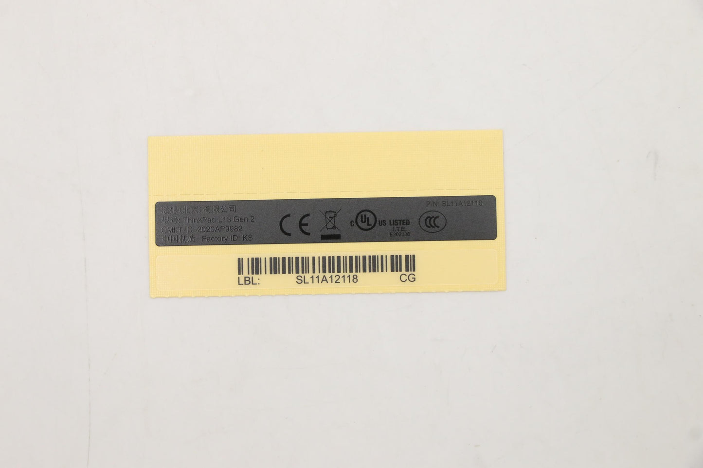 Lenovo Label Fru Label Geo Kit Black - 5L10V15339