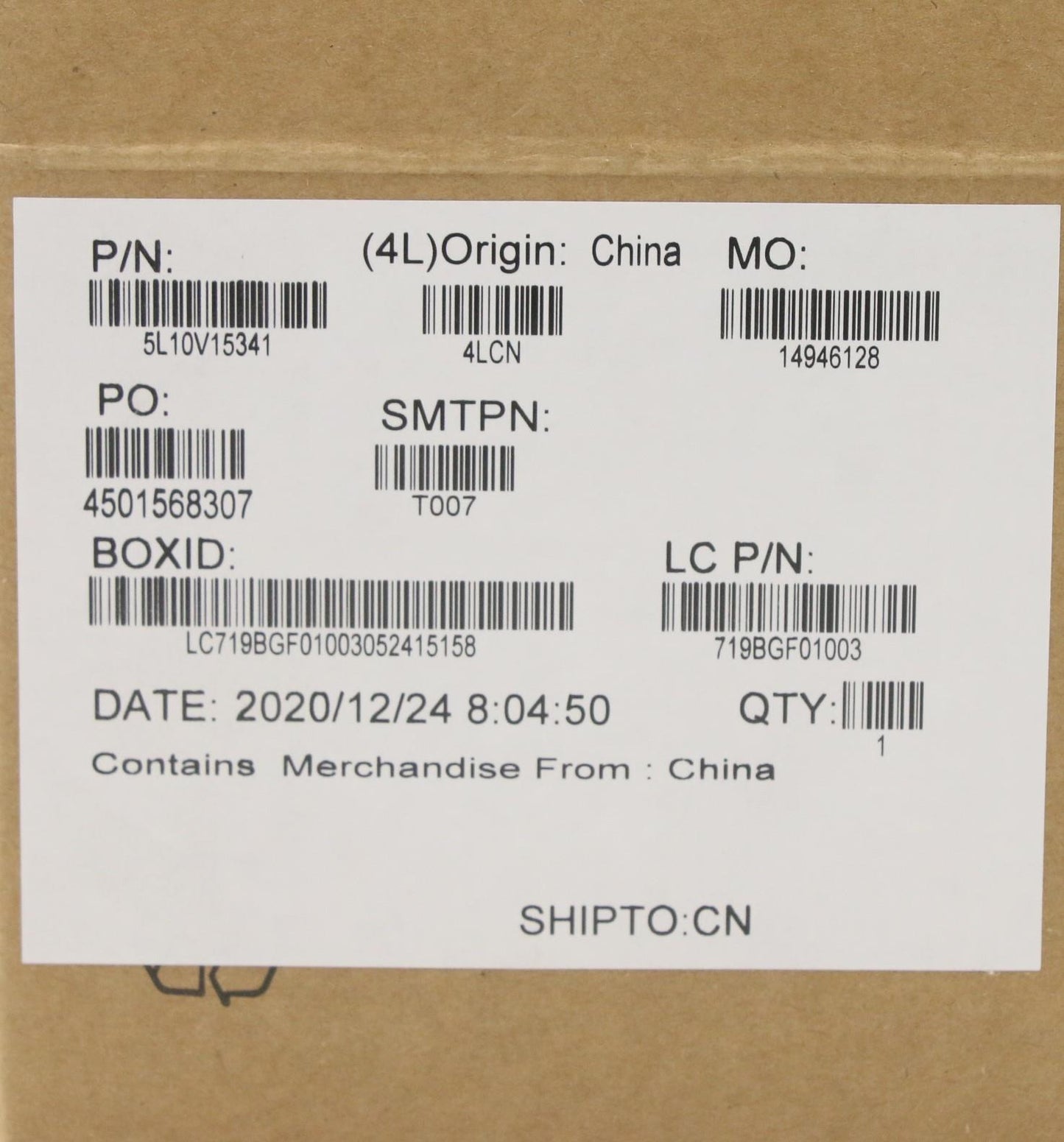 Lenovo Label Skids Iil Fru System Lab - 5L10V15341