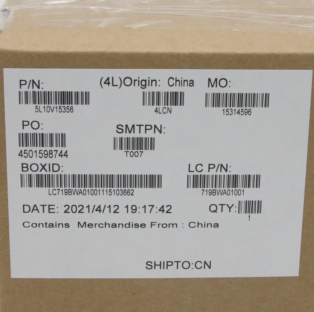 Lenovo Label Fru Label Kit - 5L10V15356