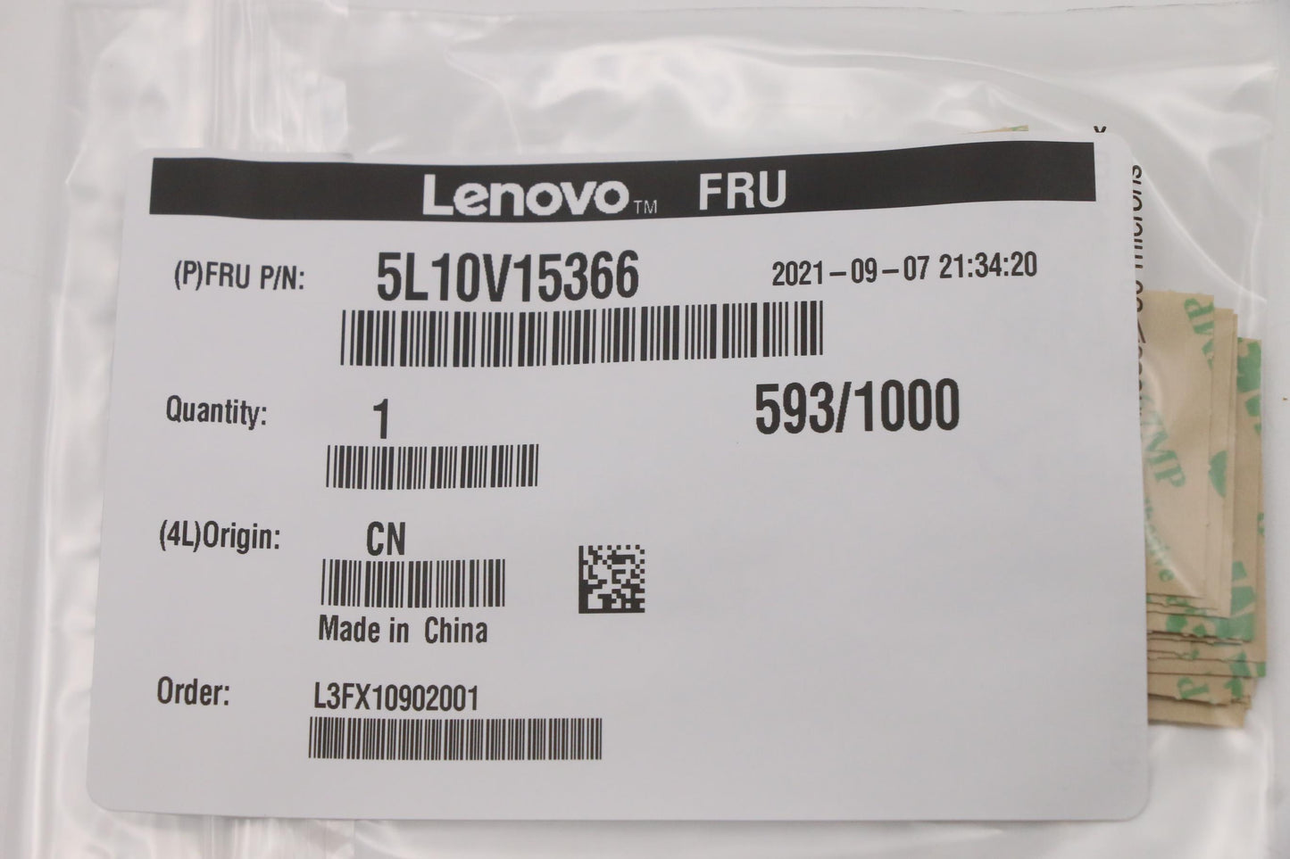 Lenovo 5L10V15366 Kits Screws And Labels