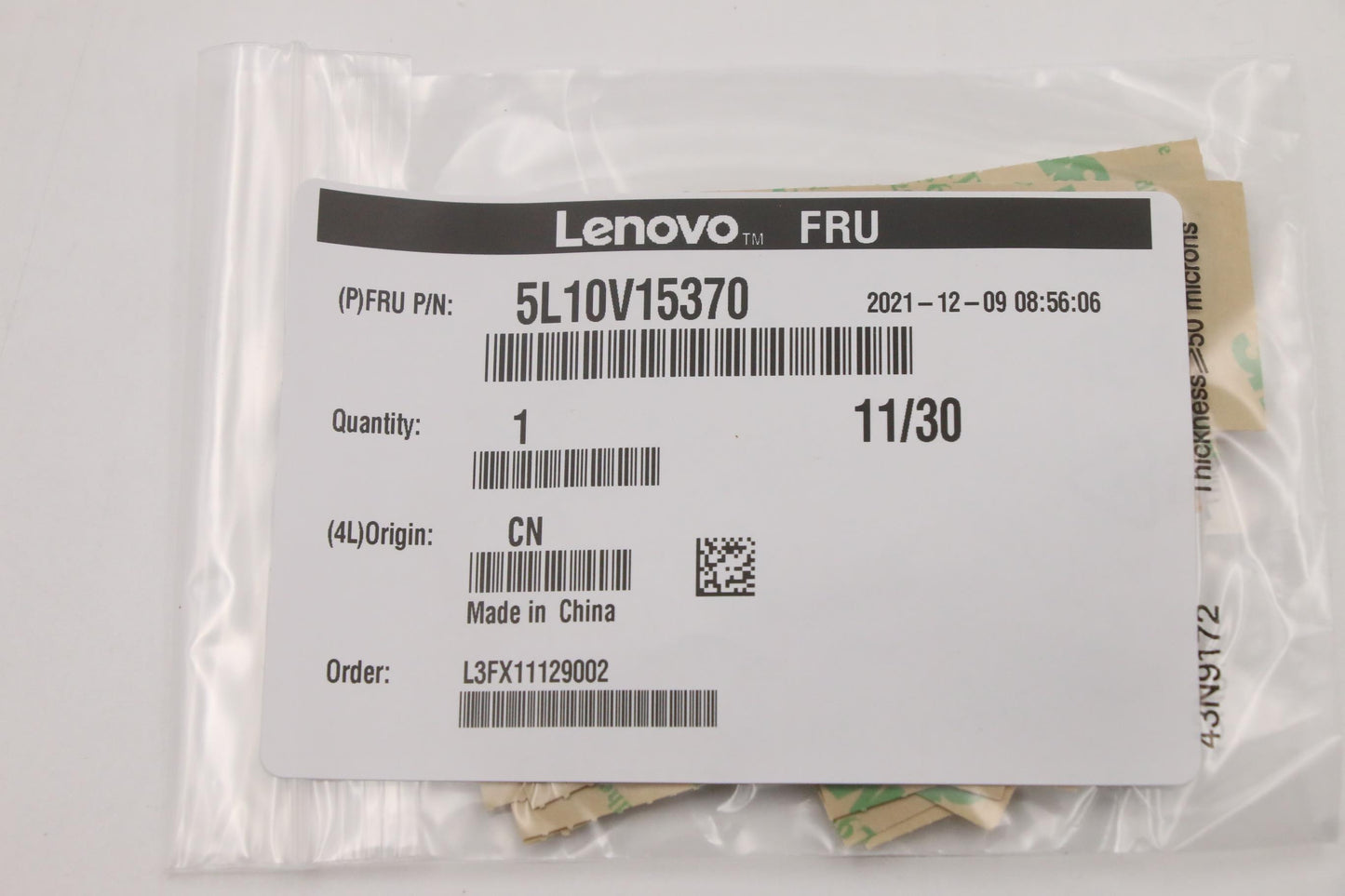 Lenovo Label Lipc Geo Fru Label Kits - 5L10V15370