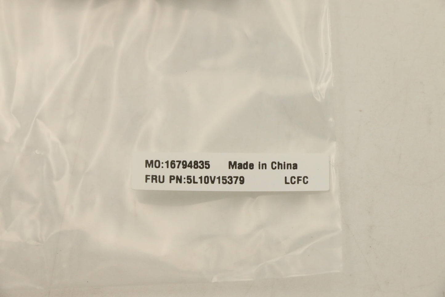 Lenovo Label T15P Gen2 Fru Label Kits - 5L10V15379