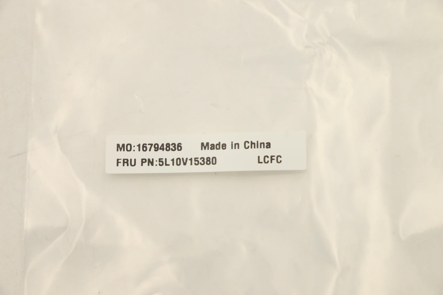 Lenovo Label P15V Gen2 Fru Label Kits - 5L10V15380