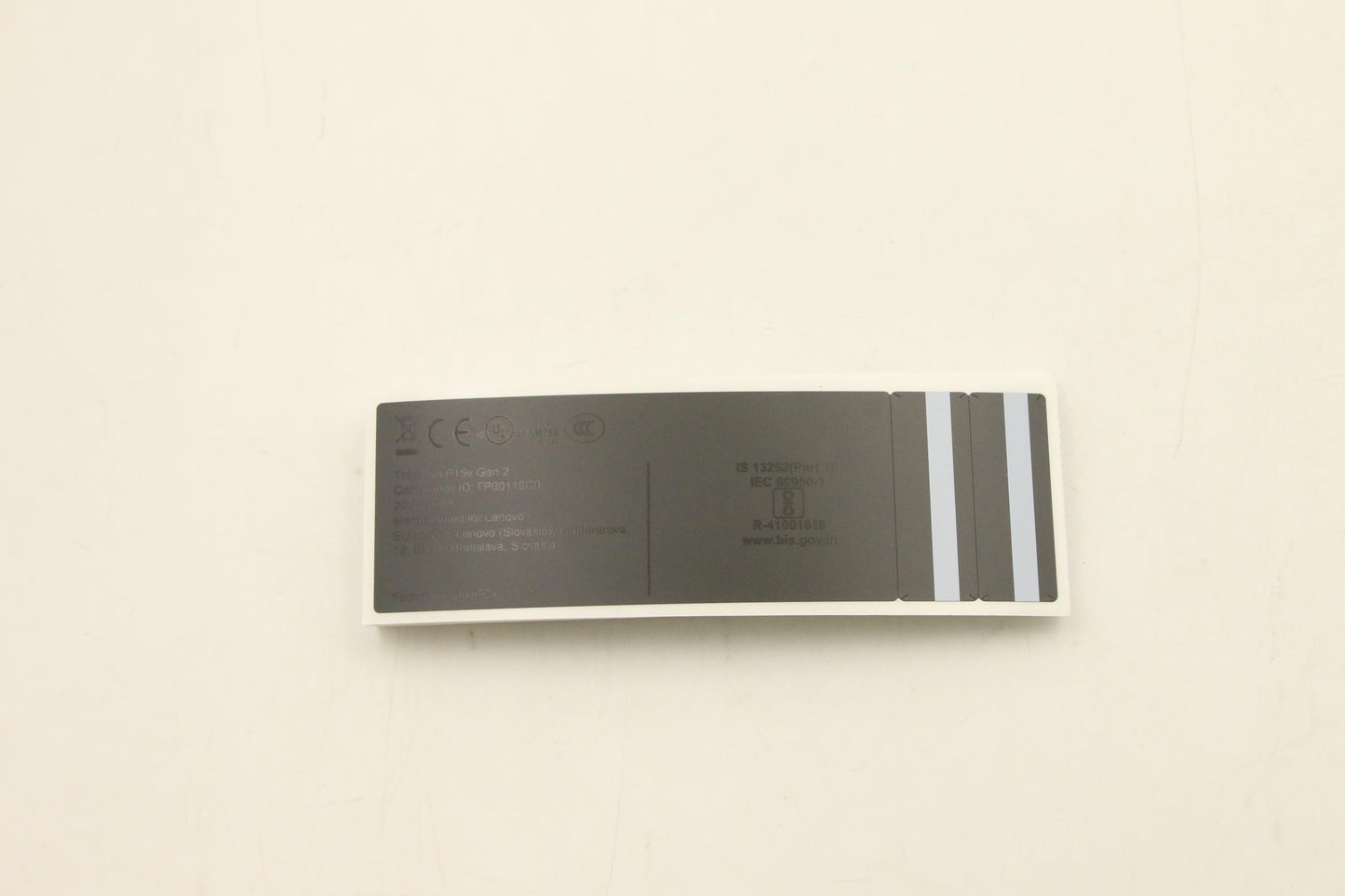 Lenovo Label P15V Gen2 Fru Label Kits - 5L10V15380