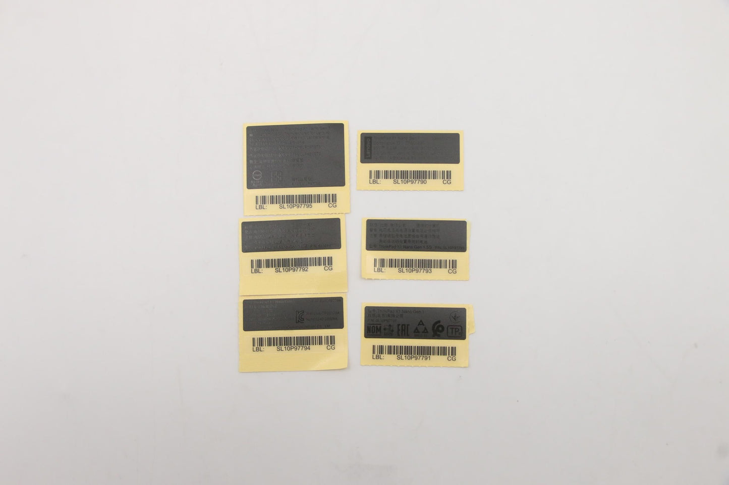 Lenovo Label Kit,Geo Label - 5L10V27613