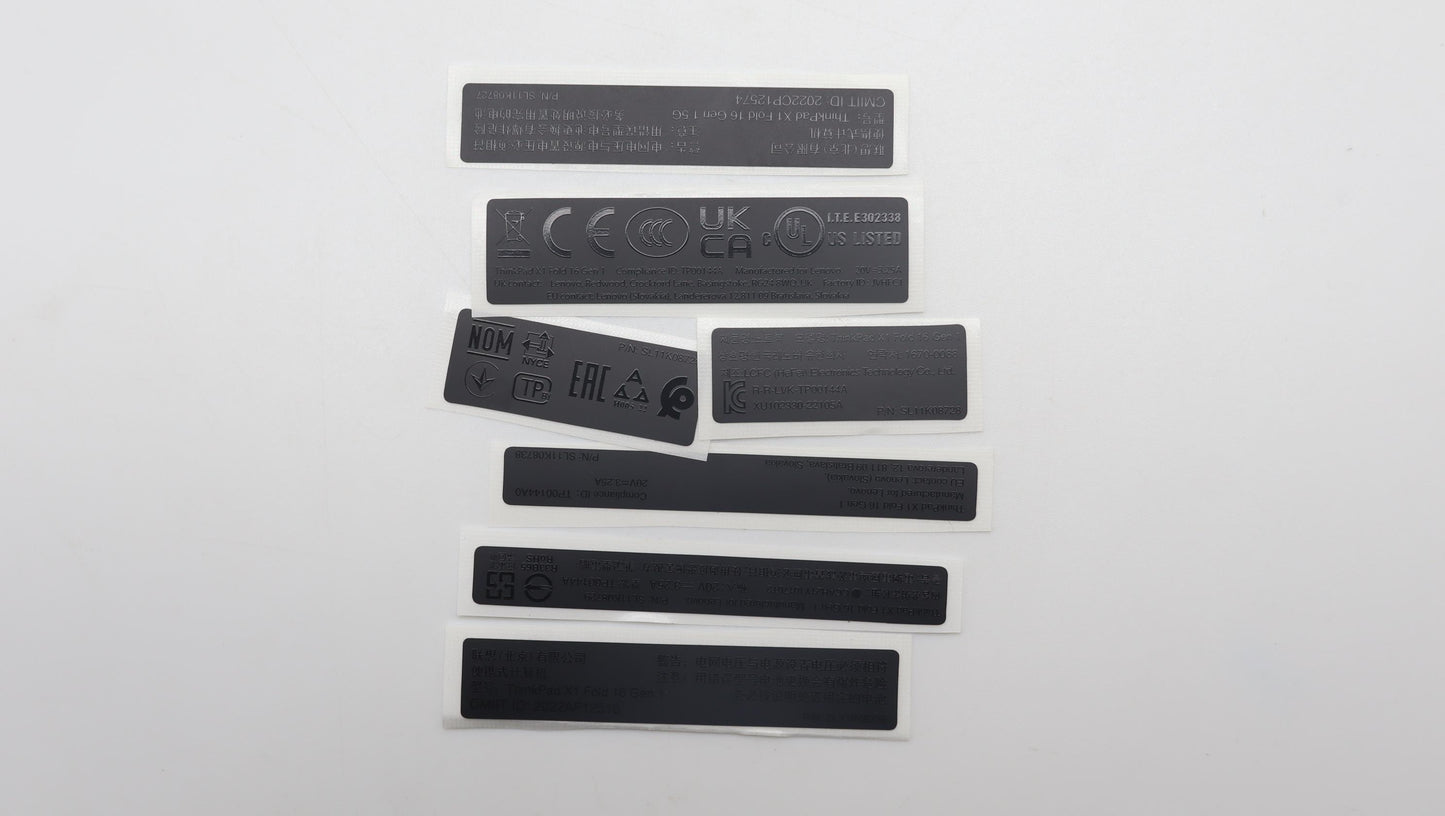 Lenovo Label Kit,Geo Label - 5L10V27615
