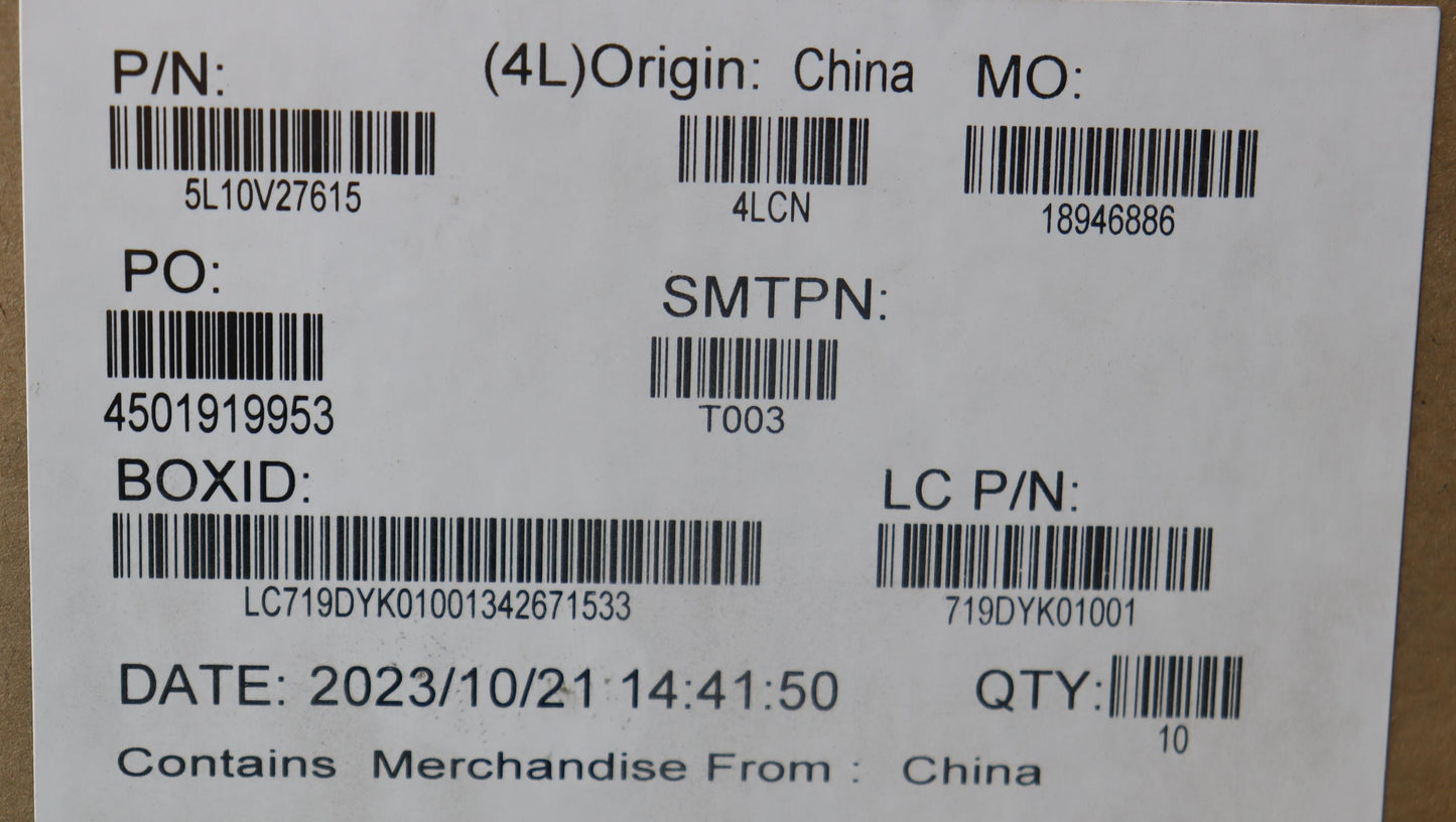 Lenovo Label Kit,Geo Label - 5L10V27615