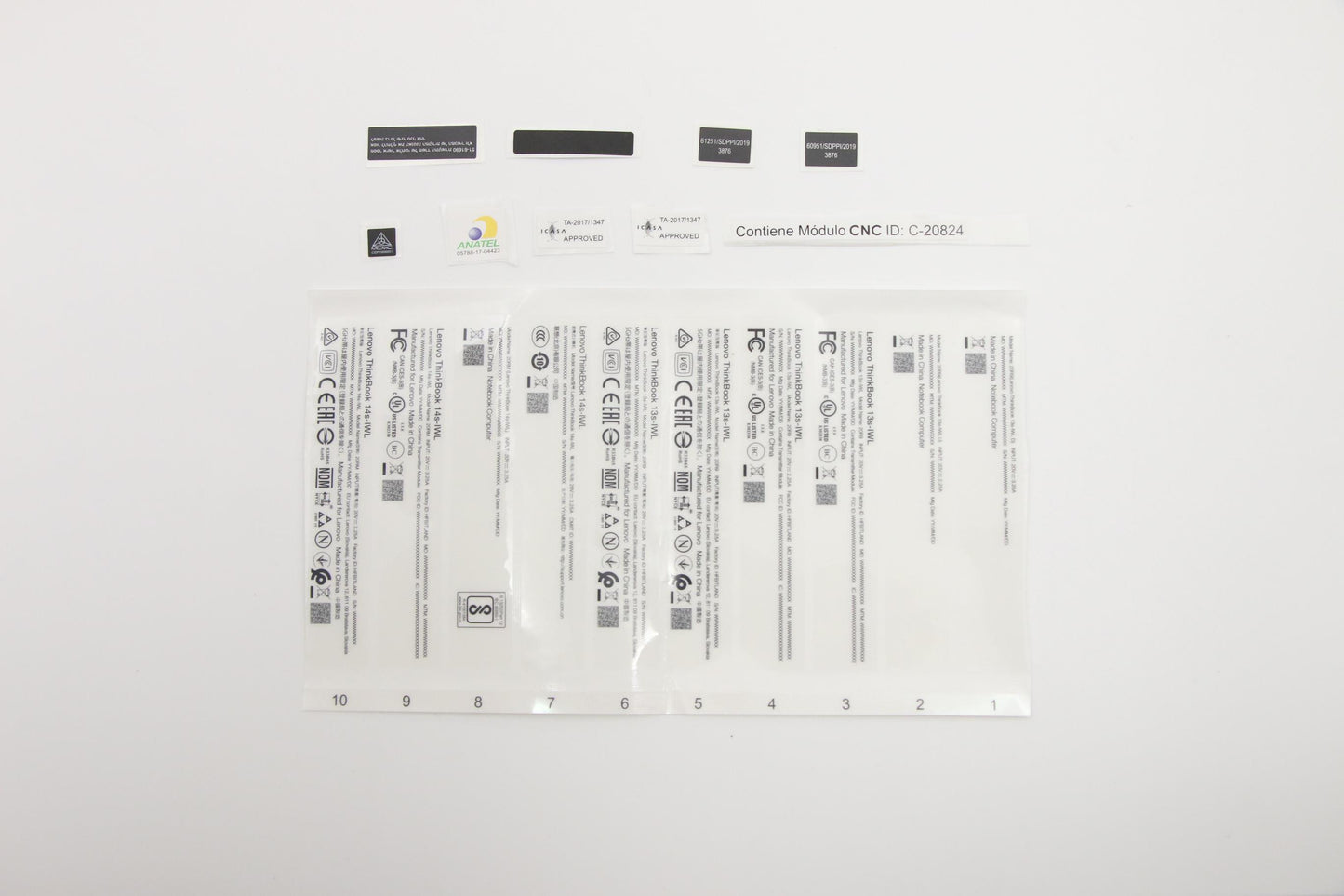 Lenovo Fru Label Kit - 5L10W35088